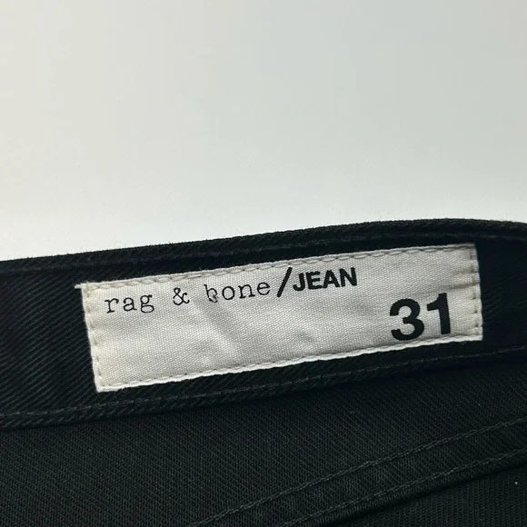 Rag &‎ Bone NWT Justine Short Size 31 Black USA Made 34x3 Festival Denim $165 - Picture 11 of 12